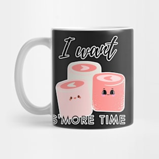 I want more Time, Valentine Marshmallow, I love you Mug